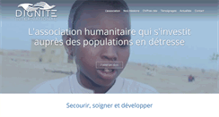 Desktop Screenshot of dignite-international.org